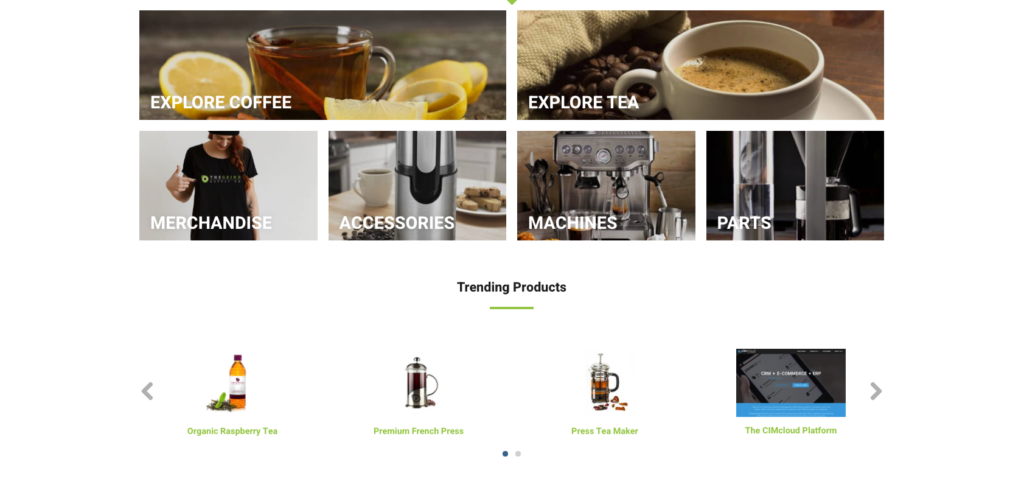 Retail Catalog Featured Products Trending Products