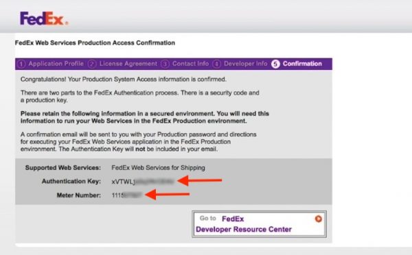 How To Obtain Your Fedex Credentials Cimcloud Help Center 7928