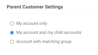 Power Customers Power Customers Overview Parent Contact Settings