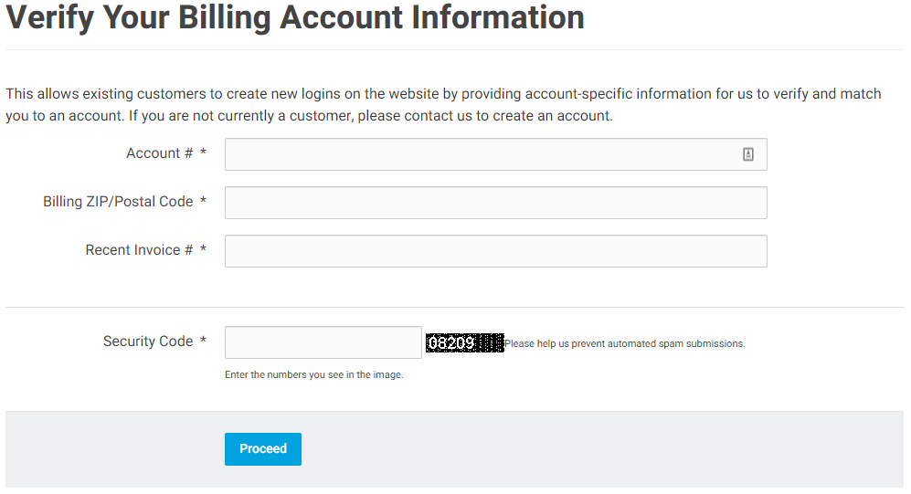 Customers New Account and Contact Creation Create Contact Validation Form
