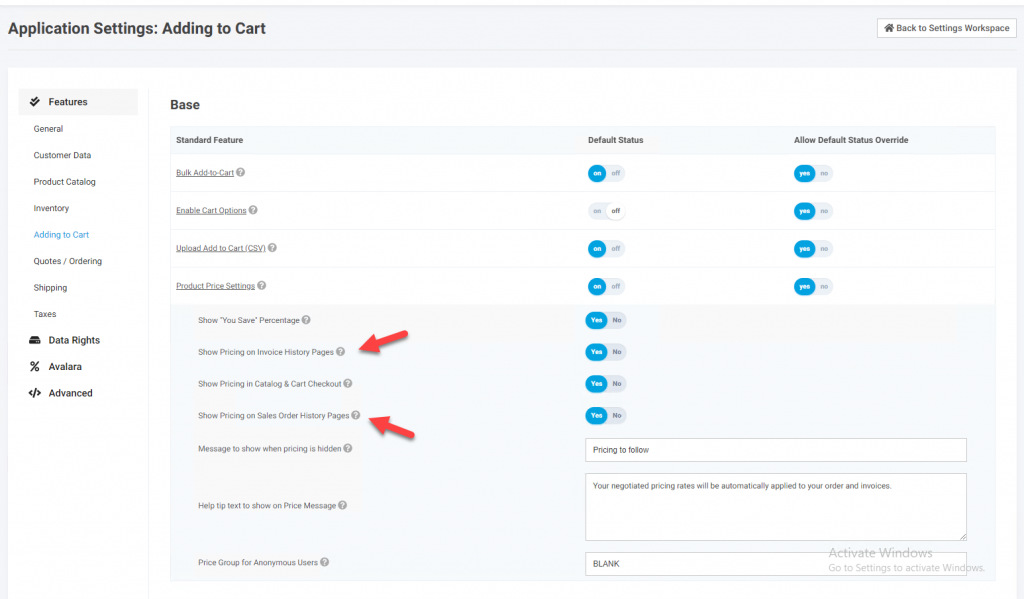 Product Releases Release 2021.R1 History Price Display