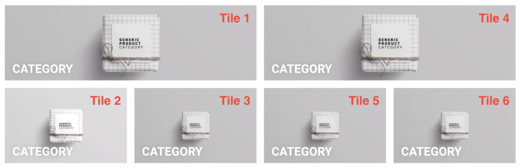 Features Customer Site Design Settings Tile Labels