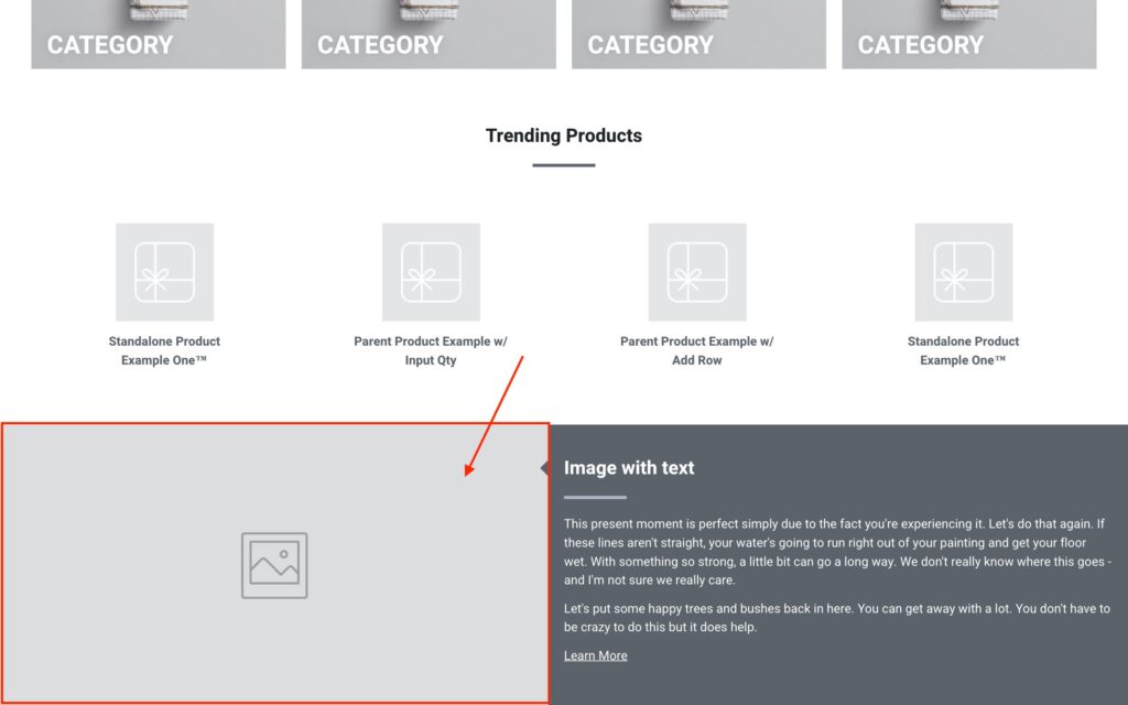 Features Customer Site Design Settings Footer Section Img