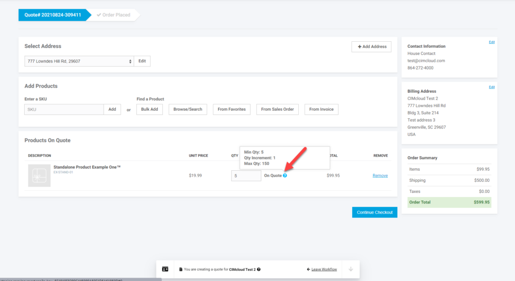 Advanced B2B Portal Forced Quantity Increments Qty Restrictions Worker