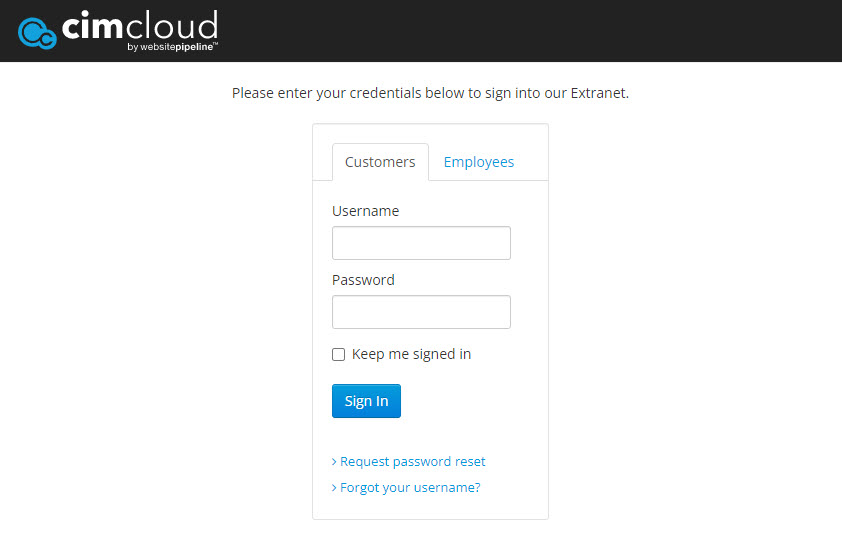 Help & Support Log In to Extranet – CIMcloud Customer Support Portal Ext Login