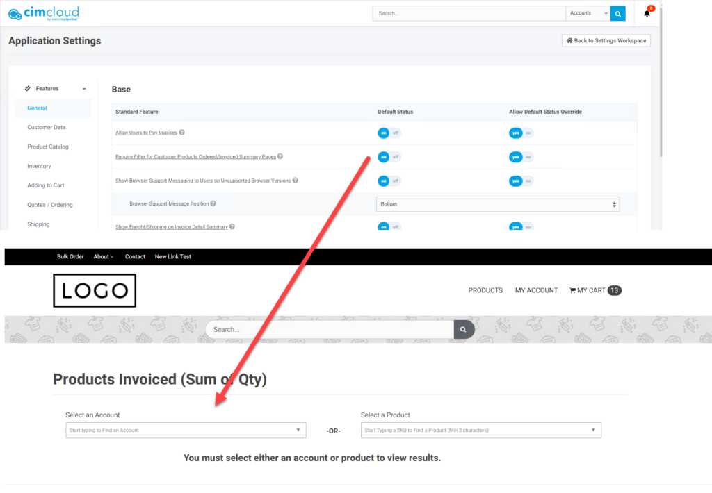 Product Releases Release 2021.R1.5 Application Ordered Invoiced Filter