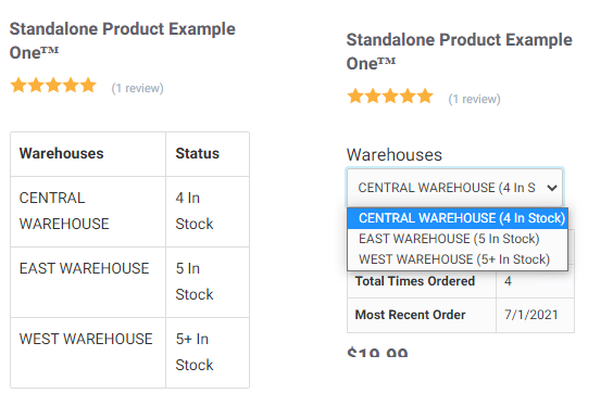 Product Releases Release 2021.R1.5 Warehouse Displays