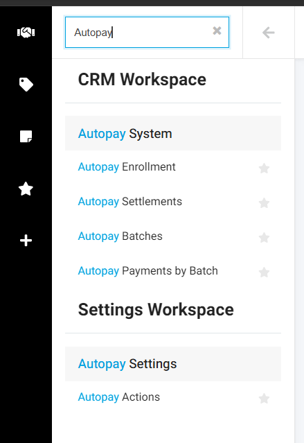 Optional Software Bundles Autopay System Autopay Workerview